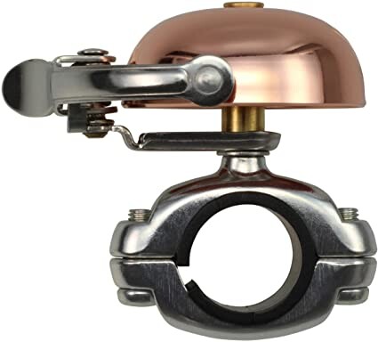 CRANE Bell Co. Mini Suzu Sonnette de vélo Mixte Adulte, Copper, Diamètre 45 mm: Amazon.fr: Sports et Loisirs