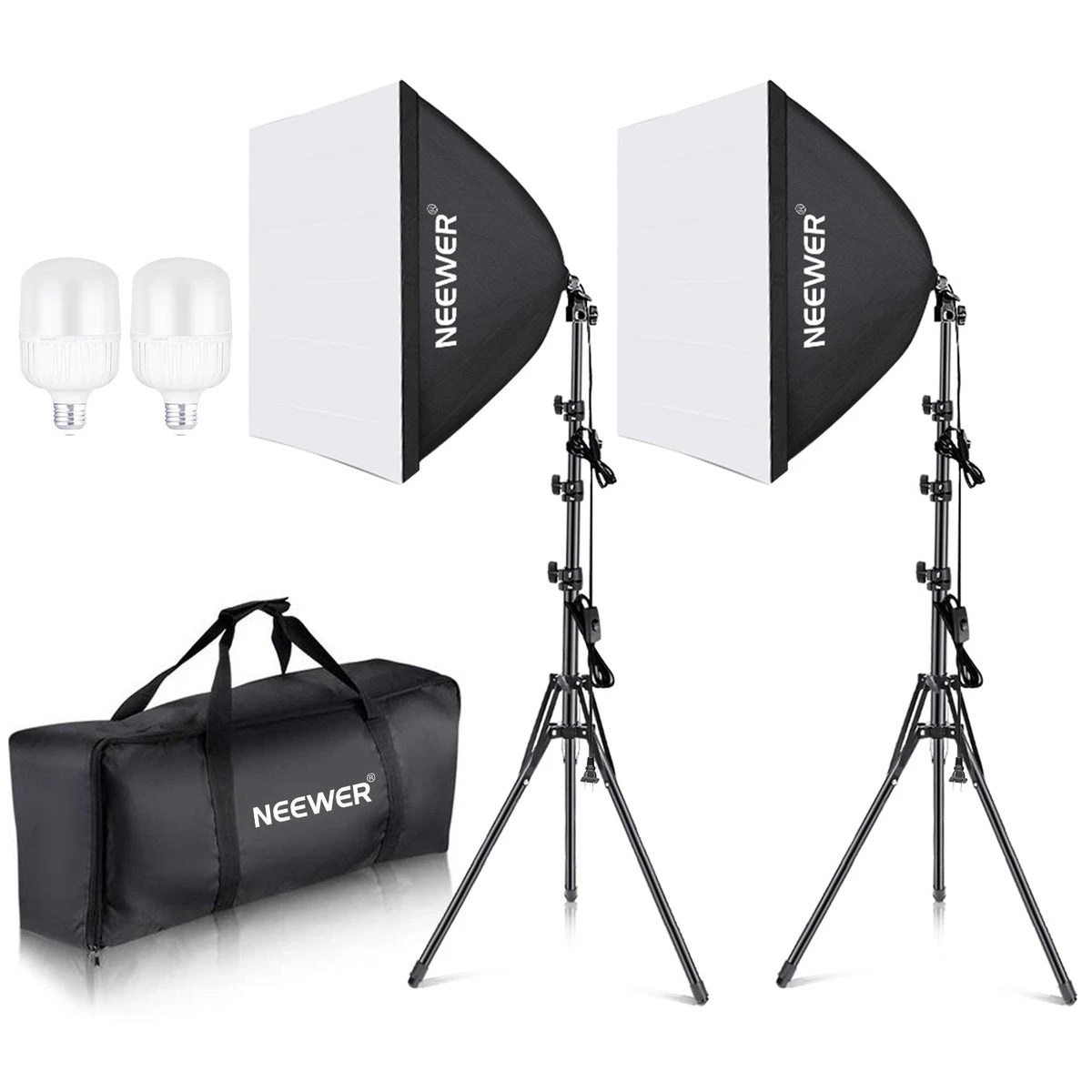 NEEWER | NK200 Kit d'Éclairage 700w pour la Photographie avec Softbox 60x60cm
