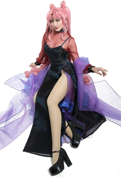 Exclusif Sailor Moon Costume de Cosplay Chibiusa Tsukino Robe Gothique