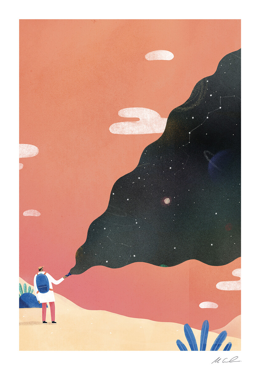 Mark Conlan - Affiche Unexpected discoveries 1 - Sergeant Paper