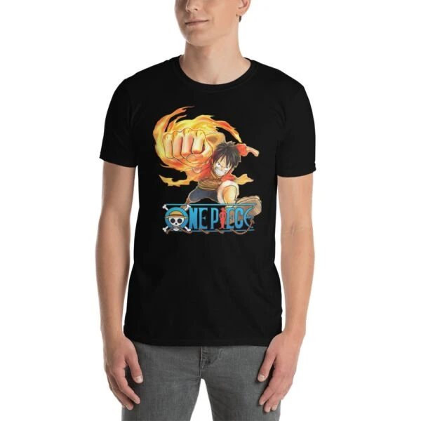 One Piece Monkey D. Luffy Short-Sleeve Unisex T-Shirt - Official One Piece Merch Collection 2024 - One Piece Universe Store One Piece Monkey D. Luffy Short-Sleeve Unisex T-Shirt