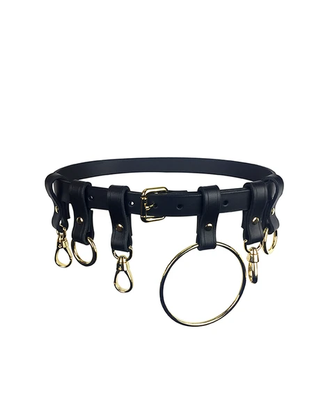 Infinity O-ring Belt (Gold) | E.L.F ZHOU London