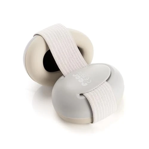 Reer Silentguard Baby Casque antibruit, Gris, Taille Unique Mixte bébé