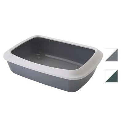 Bac à litière avec rebord Savic Iriz pour chat - 42 cm