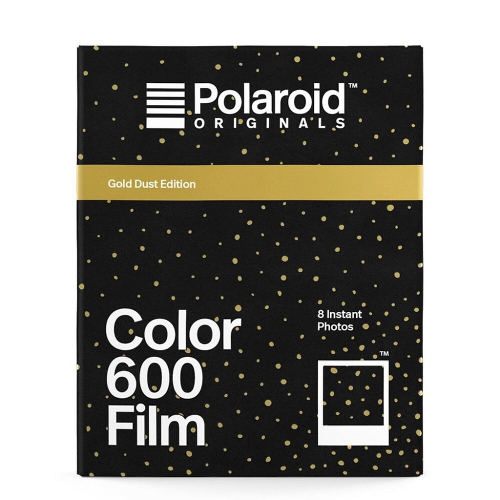 Polaroid 600 Color Instant Film - Édition Poussière d’Or