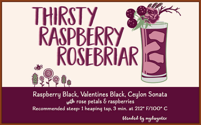 Thirsty Raspberry Rosebriar Tea