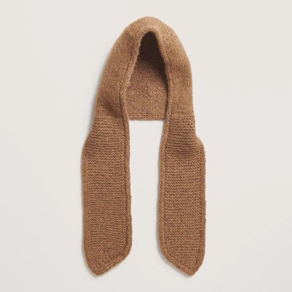 Kit tricot écharpe capuche alpaga Rico