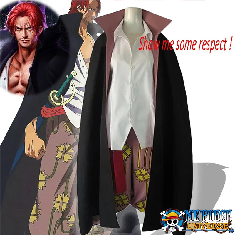 One Piece Shanks Cosplay Costume HOT 2024 | One Piece Universe Store