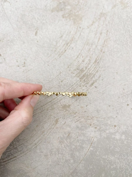 Bracelet Jonc Milan - Doré