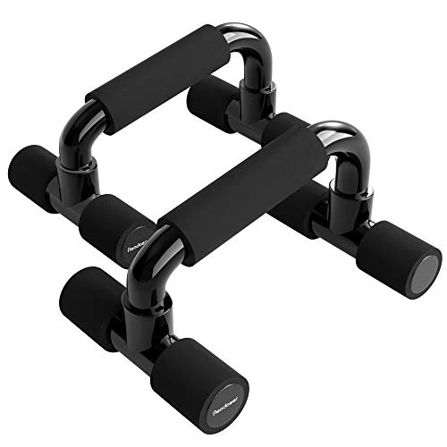 READAEER Poignées d'appui pour Pompe/Push-Up Bars pour Musculation (Noir)