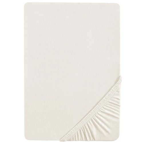 roba Drap Housse Bébé safe asleep® pour Berceau 40 x 90 cm à 45 x 90 cm - Jersey Extensible - 100% Coton Bio - Certifié OEKO-TEX® et GOTS - Blanc Canadien