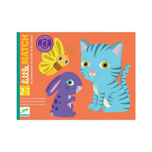 Jeu de cartes Djeco Little Match (une sorte de Uno)