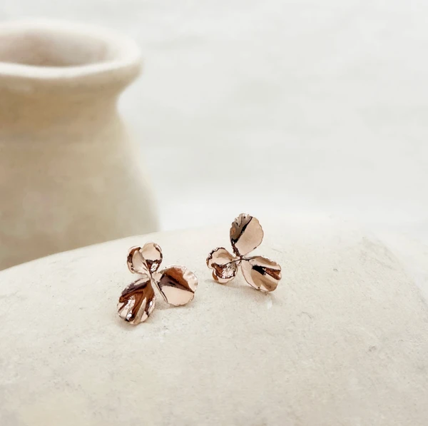 Boucles d'oreilles Pensée Small