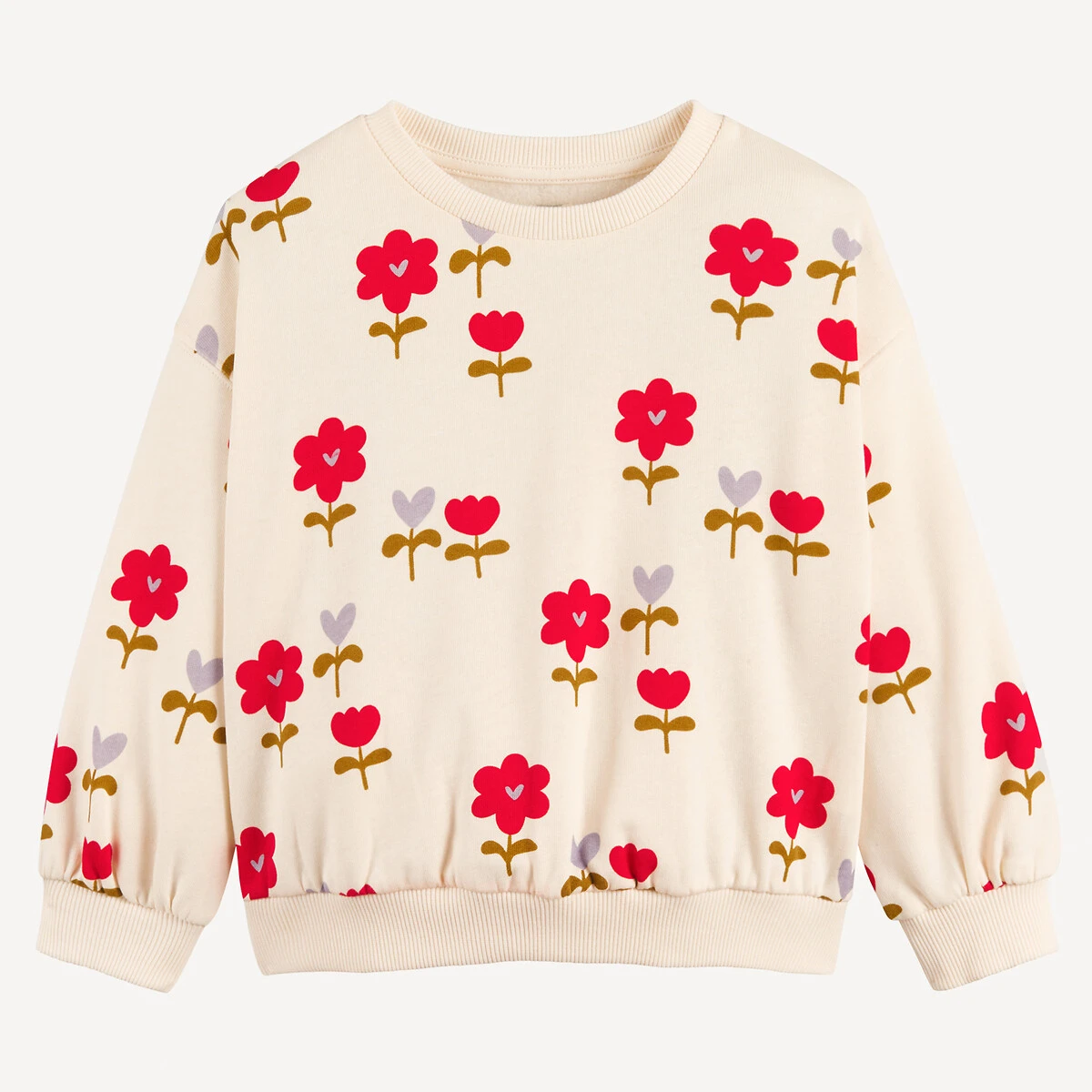Sweat imprimé floral
