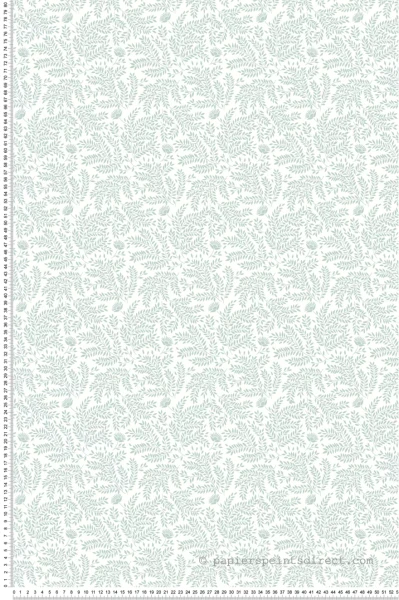 Papier Peint Feuillage Nature vert d'eau - Tartine et Chocolat de Lutèce | Réf. LTC-36200304