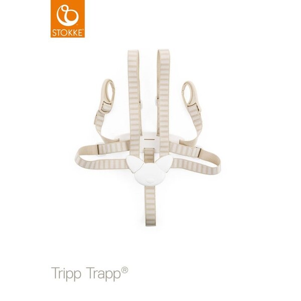 Harnais beige pour chaise Tripp Trapp - Stokke