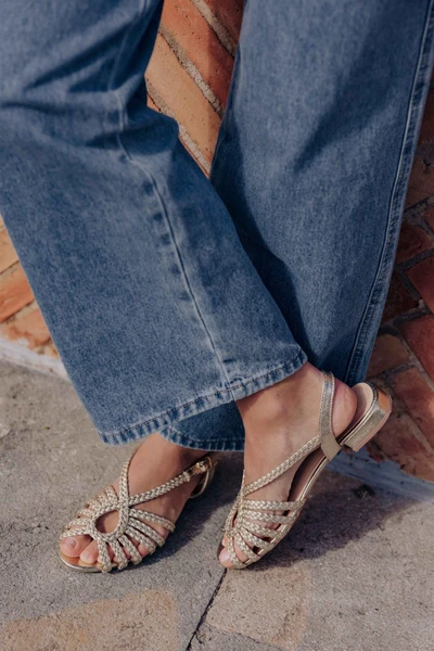 Sandales Auréa dorées