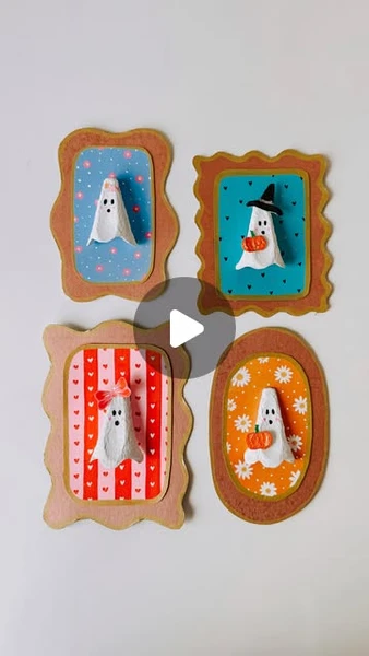 Lydia Rowley sur Instagram: "✨🥚👻EGG BOX GHOST PORTRAITS 👻🥚✨
•
I know it’s 6 weeks away but I resist sharing these little ghosties - cute with a touch of spook! 👻
•
The frames are made from painted cereal boxes and the ghosts from egg boxes- start saving your recycling up now! ♻️
•
•
•
#halloweencrafts #halloweeniscoming #halloweendecoration #recycledcrafts #recycleandplay
#cardboardcrafts #cardboardplay #recycleandplay #diebestenideenfürkinder #playislearning #bastelnmitkindern #diyplayideas #makecreateplay #recyclemeplay #kidscraftstagram #holidaycrafts #ministylemag #bastelliebe #homeschooldailyapple #sustainablecrafting #homemadewithlove #wearethehomemakers"