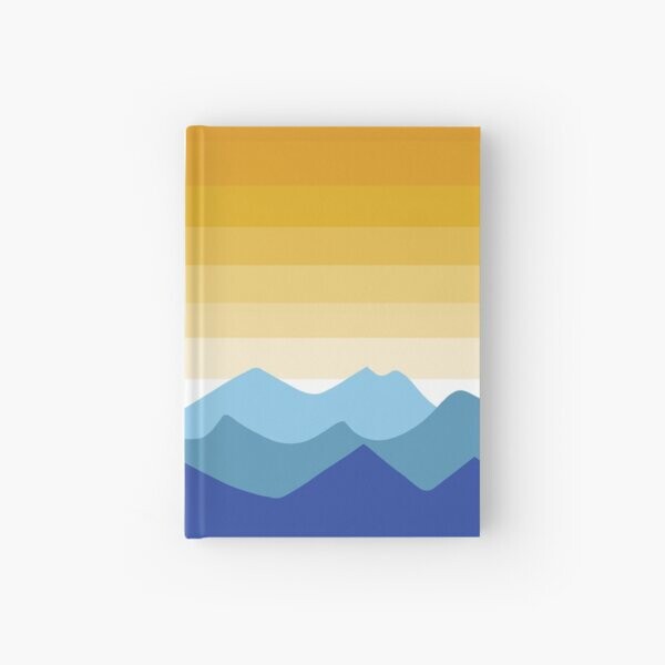 Paysage de la fierté d'Aroace | Carnet cartonné