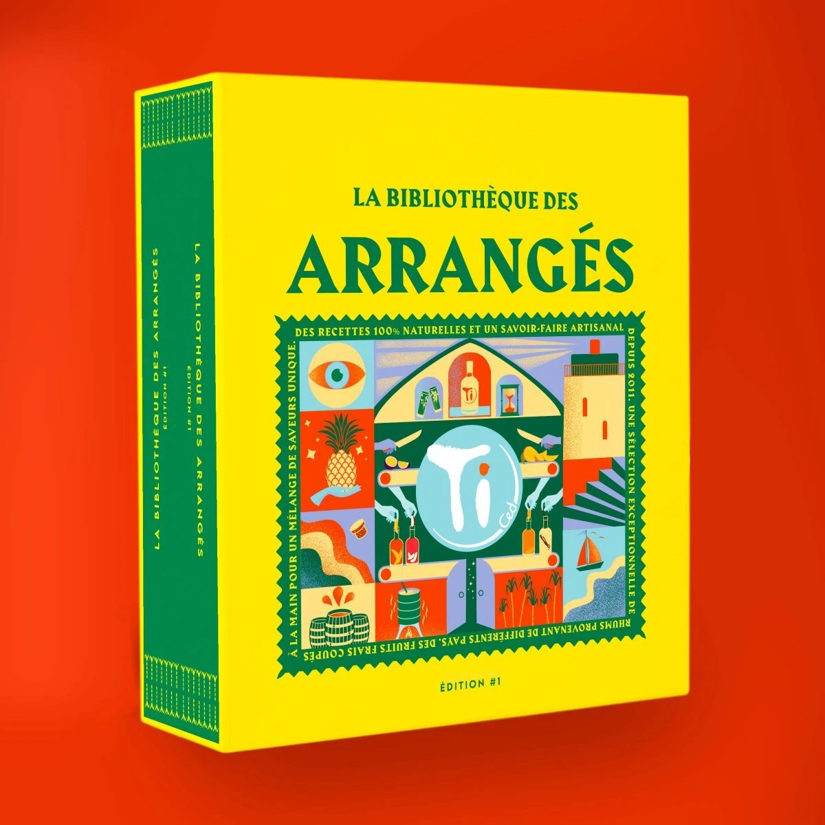 Calendrier de l’Avent rhum arrangé - Coffret 24 mignonettes - Idée cadeau Noël original pour amateurs de rhum