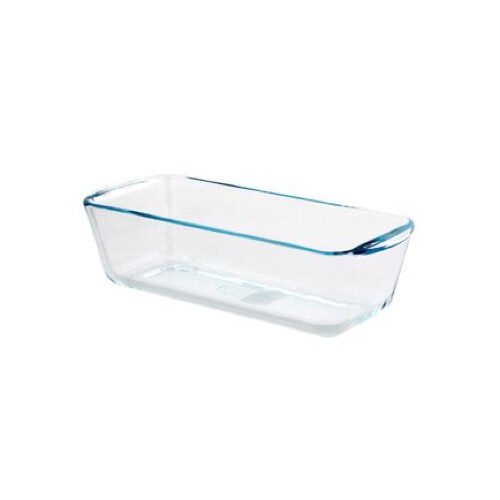Moule à cake en verre transparent 12 x 28 cm - Pyrex | Alice Délice