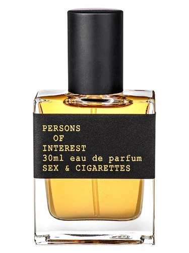 Sex & Cigarettes Persons Of Interestpour homme et femme
