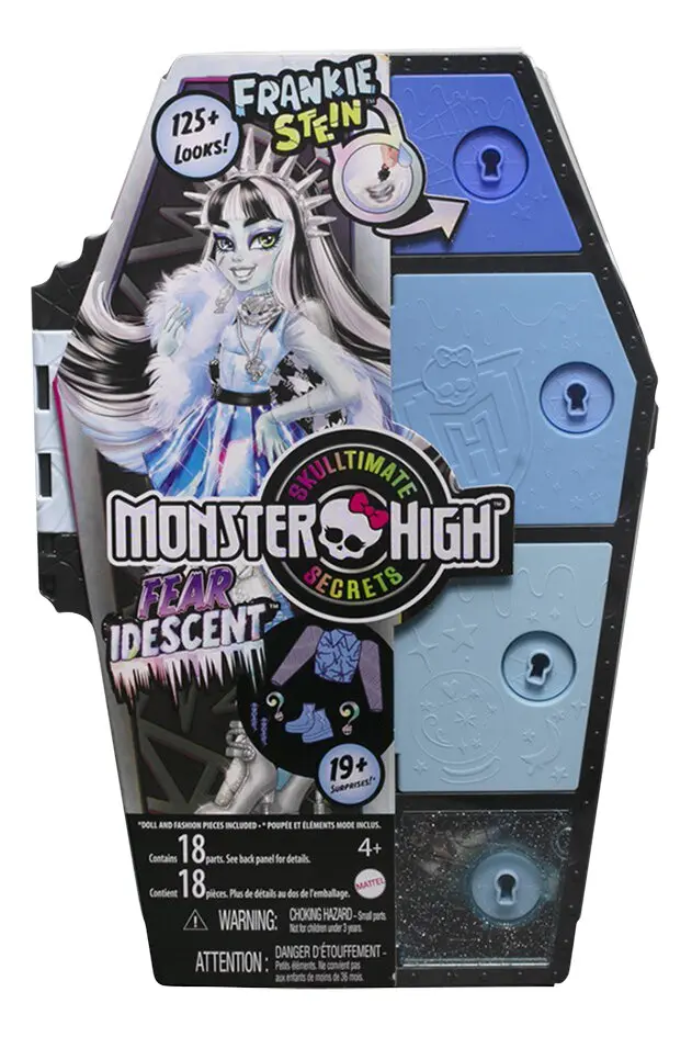 Monster High poupée mannequin Skulltimate Secrets Fear Idescent - Frankie