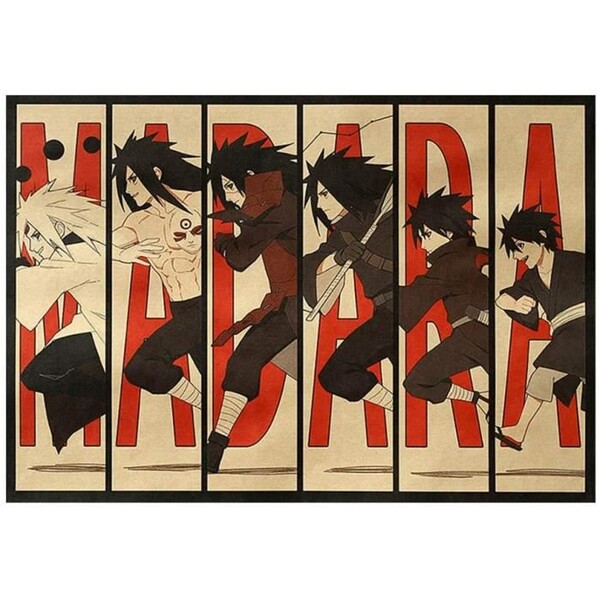 Naruto, Mange, Anime Print Poster Chambre denfant, Décoration intérieure,  Objet décoratif de pièce Options encadrées et non encadrées disponibles -   France