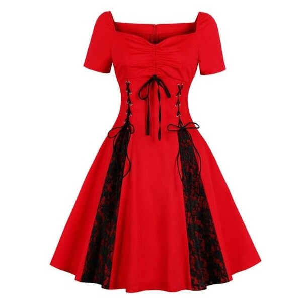 Robe Vintage Queen Lolypop (2 Couleurs)