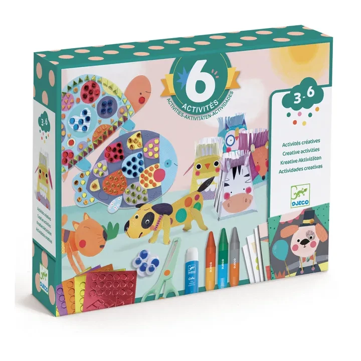 Coffret multi-activités Les animaux et leurs maisons