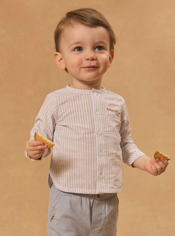 Chemise rayée | Garçon | Sergent Major