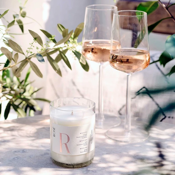 Bougie parfumée Rosé