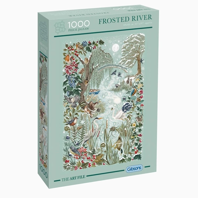 Puzzle Frosted River - 1000 pièces - Gibsons - Trevell - Puzzles E-shop