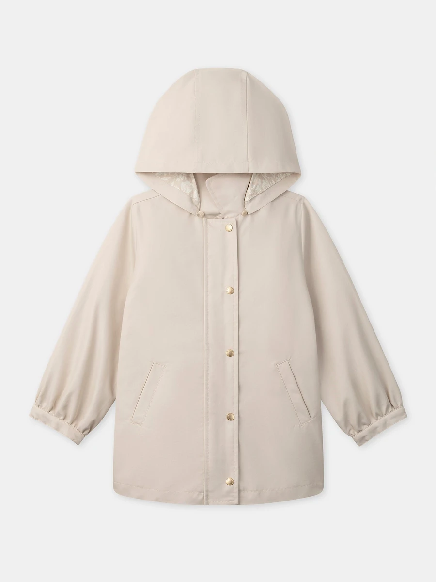 Parka 3 en 1 beige rosé Fille