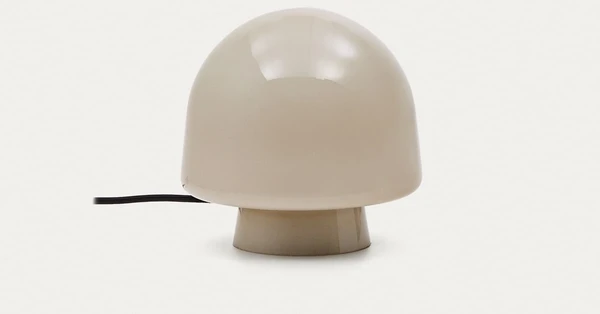 Lampe de table Reig en verre gris | Kave Home France