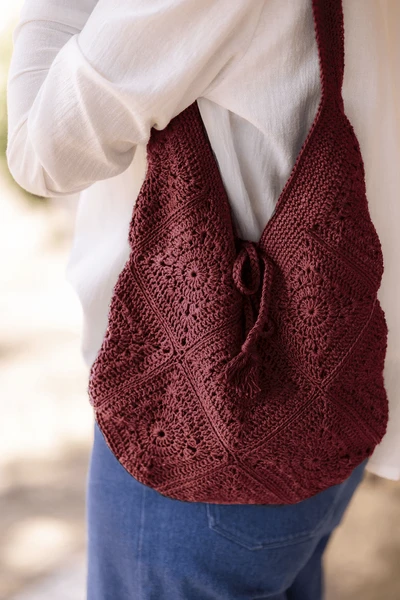 Joli Kit Crochet - Sac Palma terra rosa
