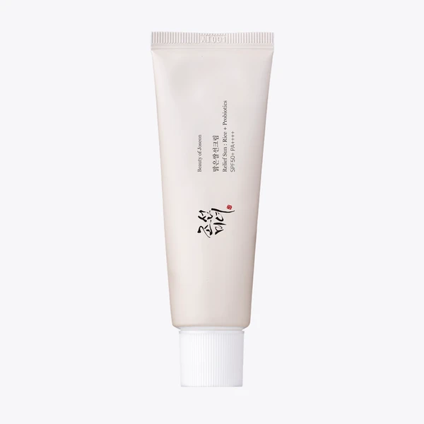 Crème Solaire Riz & Probiotiques - SPF50+