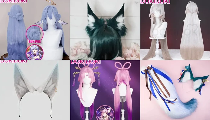 Wig / Ears / Tails