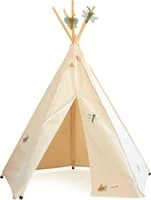 Roommate tente de jeu tipi Blanc - Petits Insectes