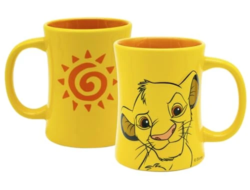 Naisee Tasse Simba 3D en relief, 360 ml
