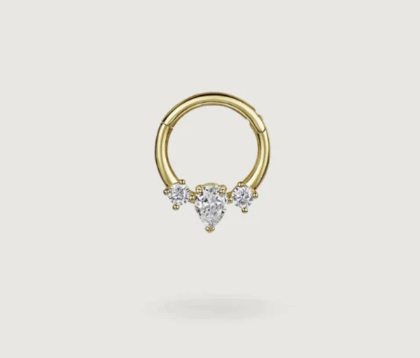 Mia | Piercing Helix Anneau et Zircons