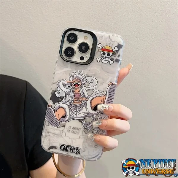 Luffy Gear 5 iPhone Cases Silicone For 11-15 Promax New 2024 | One Piece Universe Store