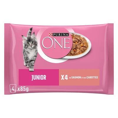PURINA ONE Junior 4 x 85 g :