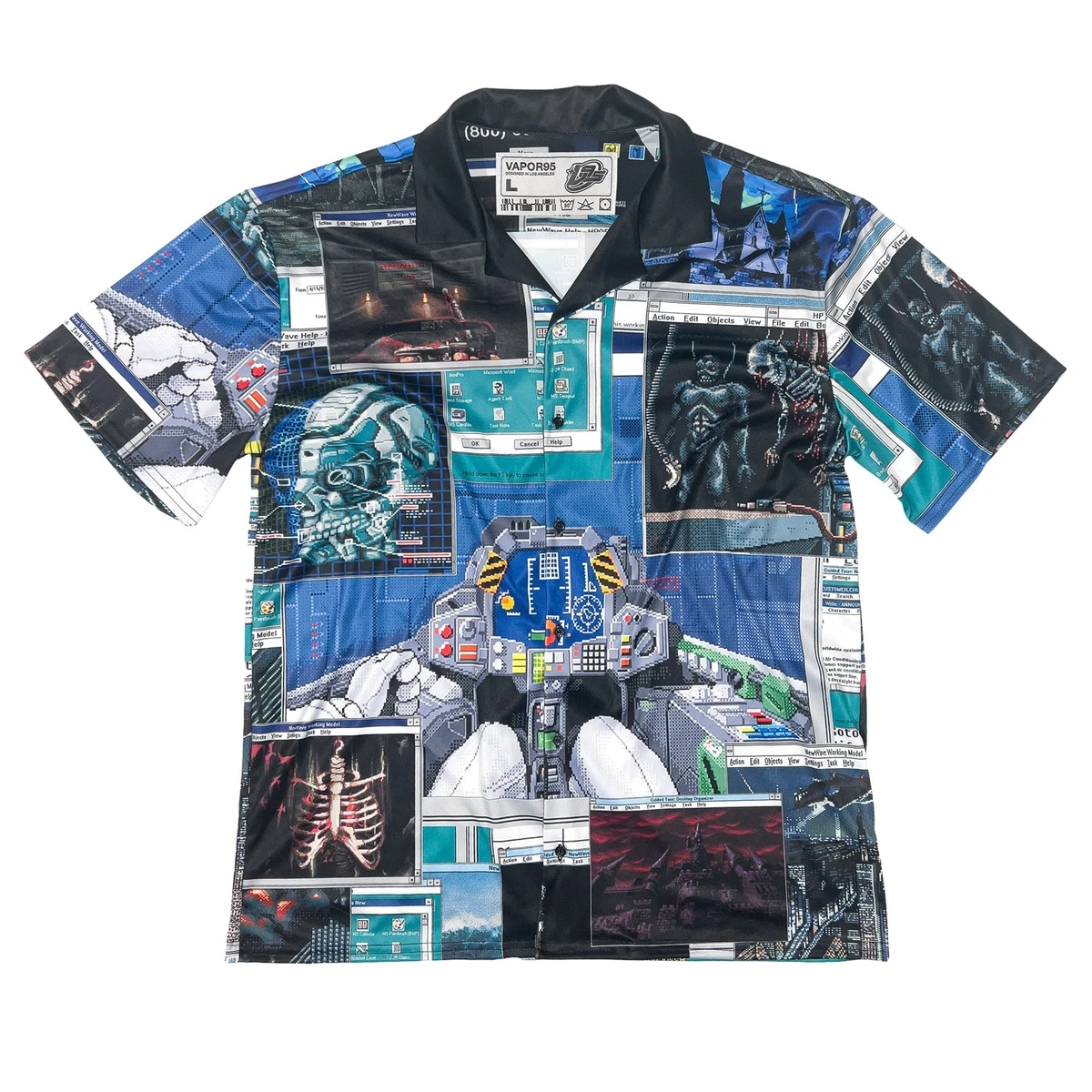 Get Your Summer Vibe On - Hawaiian Shirts | Cyberdemon Hawaiian Shirt