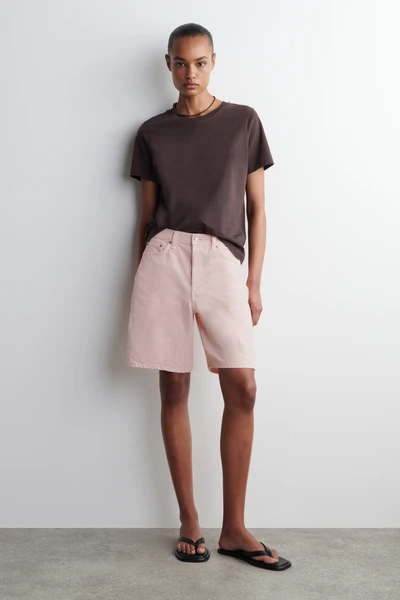 SHORT EN JEAN DROIT