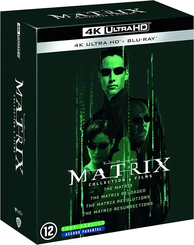 Matrix - Coffret 4 Films [4K Ultra HD + Blu-Ray] [4K Ultra HD + Blu-ray]