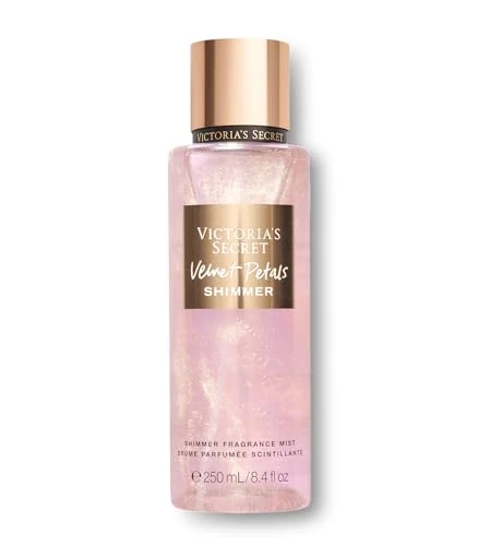 Victoria'S Secret New! Velvet Petals Shimmer ❤ Fragrance Mist , 250 Ml (Lot De 1)