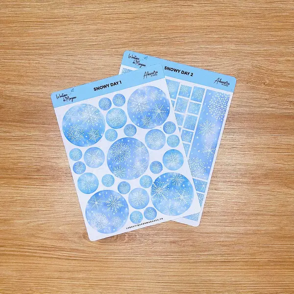 Snowy day - Stickers