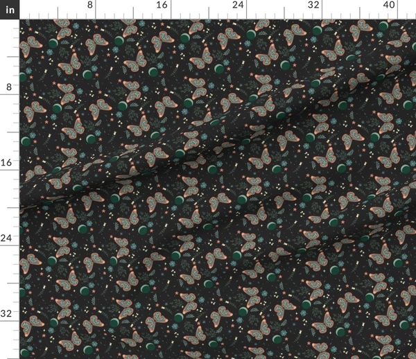 Fabric in Luna Butterflies