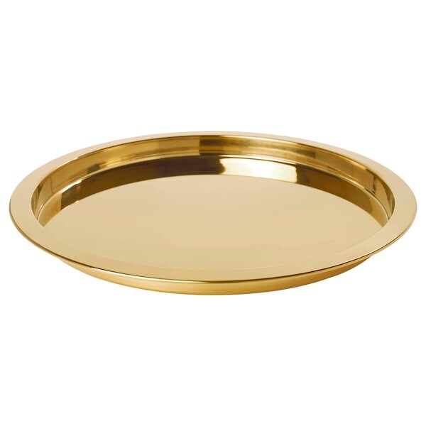 GLATTIS Plateau, couleur laiton - IKEA